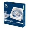 ARCTIC P12 PWM Computer case Fan 4.72" (12 cm) Transparent, White5