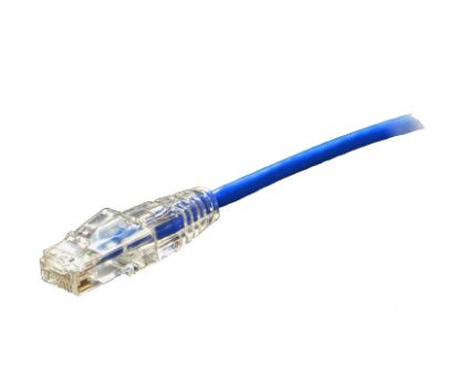 Weltron 90-C6CBSL-BL-000.5 networking cable Blue 6" (0.152 m) Cat61