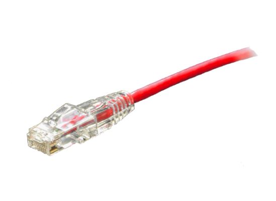 Weltron 90-C6CBSL-RD-000.5 networking cable Red 6" (0.152 m) Cat61