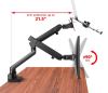 Siig CE-MT2V12-S1 monitor mount / stand 32" Clamp Black5