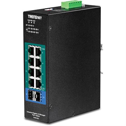 Trendnet TI-PG102I network switch Managed L2 Gigabit Ethernet (10/100/1000) Power over Ethernet (PoE) Black1