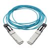 Tripp Lite N28F-05M-AQ fiber optic cable 196.9" (5 m) QSFP+ OFNP OM3 Aqua color2