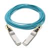 Tripp Lite N28H-10M-AQ fiber optic cable 393.7" (10 m) QSFP28 OFNP OM3 Aqua color2