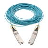 Tripp Lite N28H-20M-AQ fiber optic cable 787.4" (20 m) QSFP28 OFNP OM3 Aqua color2