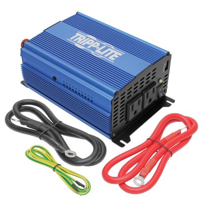 Tripp Lite PINV1000 power adapter/inverter Auto/Indoor 1000 W Black, Blue1