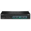 Trendnet TPE-TG80F v1.0R Gigabit Ethernet (10/100/1000) Power over Ethernet (PoE) 1U Black2