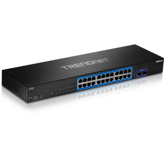 Trendnet TEG-30262 v1.0R Gigabit Ethernet (10/100/1000) 1U Black1