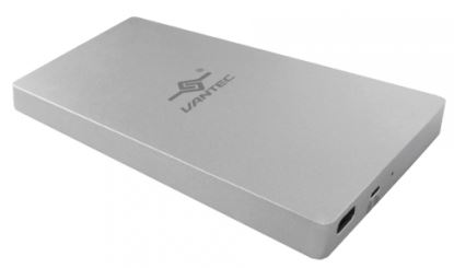 Vantec NST-204C3-SV storage drive enclosure SSD enclosure Silver 2.5"1