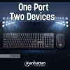 Manhattan 178990 keyboard RF Wireless Black2