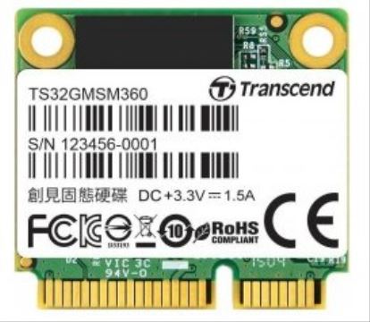 Transcend TS32GMSM360 internal solid state drive mSATA 32 GB Serial ATA III MLC1