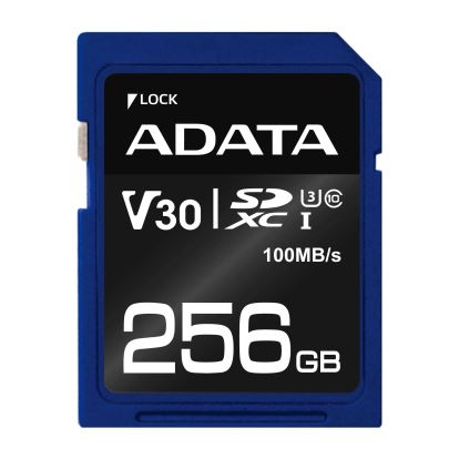 ADATA ASDX256GUI3V30S-R memory card 256 GB SDXC UHS-I Class 101