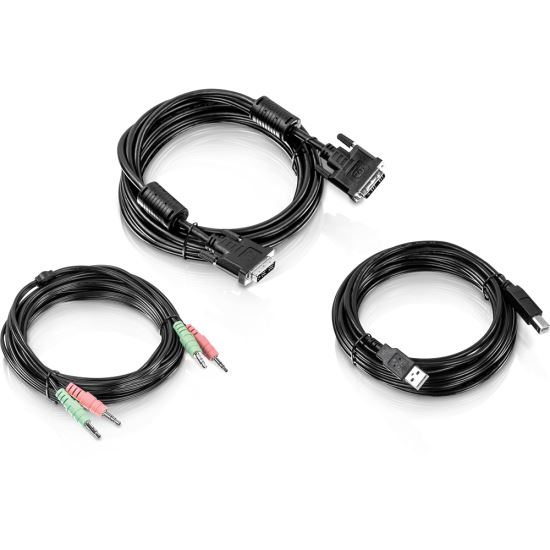 Trendnet TK-CD15 KVM cable Black 177.2" (4.5 m)1