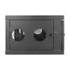 Tripp Lite SRW6UDPGVRT rack cabinet 6U Wall mounted rack Black6