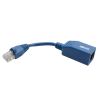 Tripp Lite N034-05N-BL networking cable Blue 5" (0.127 m) Cat64