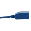 Tripp Lite N034-05N-BL networking cable Blue 5" (0.127 m) Cat66