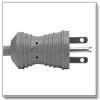 Tripp Lite P033-006-GY-HG power cable Gray 72" (1.83 m) NEMA 6-15P IEC C193