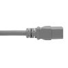 Tripp Lite P033-006-GY-HG power cable Gray 72" (1.83 m) NEMA 6-15P IEC C195