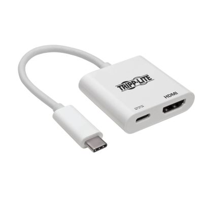 Tripp Lite U444-06N-H4K6WC USB graphics adapter 3840 x 2160 pixels White1