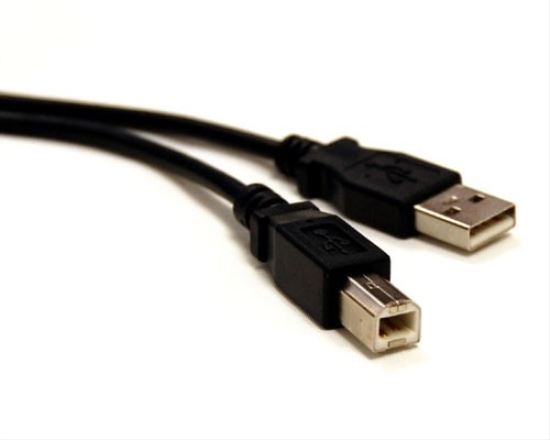 Bytecc USB2-AB USB cable 120" (3.05 m) USB 2.0 USB A USB B Black1