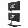 StarTech.com ARMDUOVS monitor mount / stand 27" Freestanding Black, Silver2