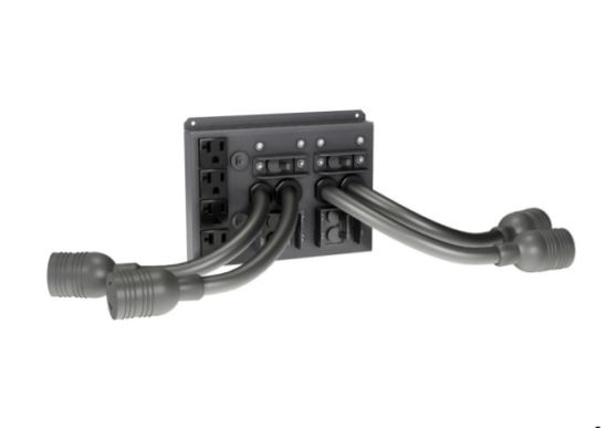 Liebert PD2-104 power distribution unit (PDU) 8 AC outlet(s) Black1