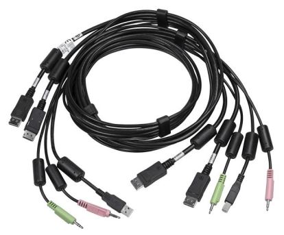 Vertiv Avocent CBL0124 KVM cable Black 70.9" (1.8 m)1