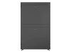 Vertiv VR3150SP rack cabinet 42U Freestanding rack Black, Transparent2