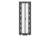 Vertiv VR3157SP rack cabinet 48U Freestanding rack Black, Transparent4