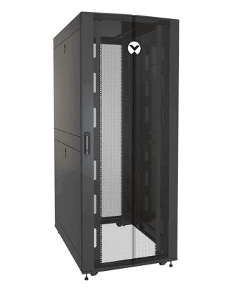 Vertiv VR3350TAA rack cabinet 42U Freestanding rack Black, Transparent1