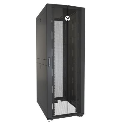 Vertiv VR3357 rack cabinet 48U Freestanding rack Black, Transparent1