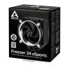 ARCTIC Freezer 34 eSports Processor Air cooler 4.72" (12 cm) Black, White 1 pc(s)9