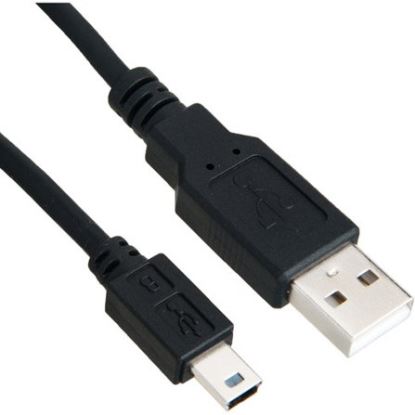 Axiom USB2AMBMIN03-AX USB cable 35.4" (0.9 m) USB 2.0 USB A Mini-USB B Black1