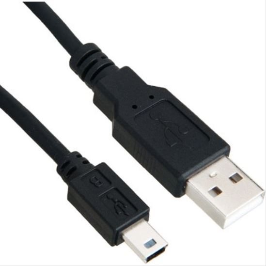 Axiom USB2AMBMIN06-AX USB cable 70.9" (1.8 m) USB 2.0 USB A Mini-USB B Black1