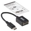 Tripp Lite P134-06N-VGA-BP video cable adapter 5.91" (0.15 m) DisplayPort VGA (D-Sub) Black8
