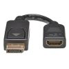 Tripp Lite P136-000-BP video cable adapter 5.91" (0.15 m) DisplayPort HDMI Type A (Standard) Black2