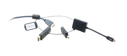 Kramer Electronics AD-RING-7 USB graphics adapter Black1