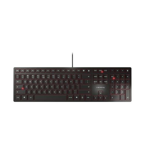 CHERRY KC 6000 Slim keyboard USB US English Black1