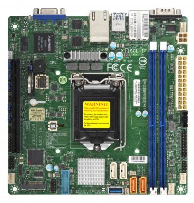 Supermicro X11SCL-IF Intel C242 LGA 1151 (Socket H4) mini ITX1