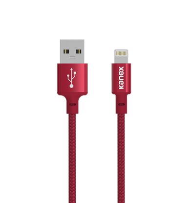 Kanex K157-1215-RD4F lightning cable 47.2" (1.2 m) Red1