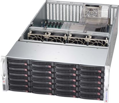 Supermicro CSE-846XE2C-R1K23B computer case Rack Black 1200 W1