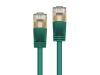 Monoprice 27406 networking cable Green 5.91" (0.15 m) Cat6a S/FTP (S-STP)2