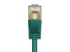 Monoprice 27406 networking cable Green 5.91" (0.15 m) Cat6a S/FTP (S-STP)4