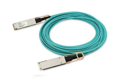 Finisar FCBN425QB1C15 fiber optic cable 590.6" (15 m) QSFP28 OFNP Aqua color1