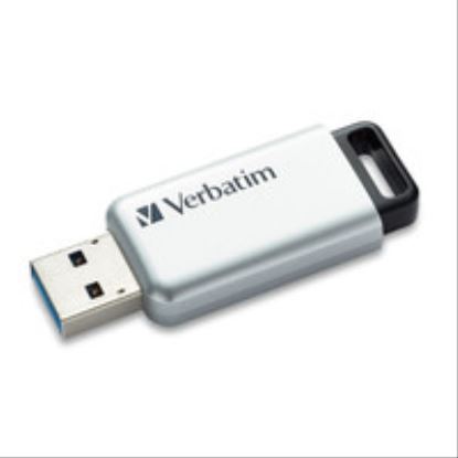 Verbatim Store 'n' Go Secure Pro USB flash drive 128 GB USB Type-A 3.2 Gen 1 (3.1 Gen 1) Black, Silver1