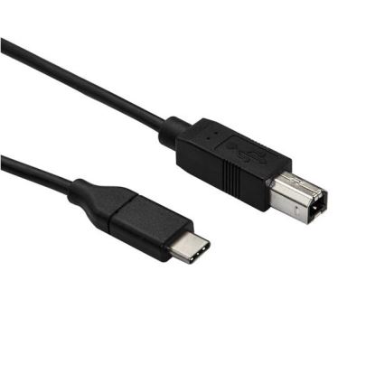 Axiom USB2CBMM10-AX USB cable 118.1" (3 m) USB 2.0 USB C USB B Black1