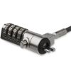StarTech.com LTLOCK4D cable lock Black, Silver 78.7" (2 m)2