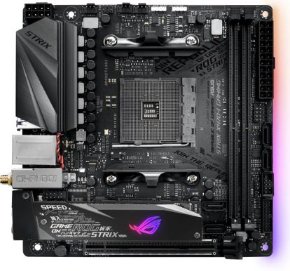 ASUS ROG STRIX X470-I GAMING AMD X470 Socket AM4 mini ITX1