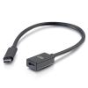 C2G 28655 USB cable 11.8" (0.3 m) USB 3.2 Gen 1 (3.1 Gen 1) USB C Black2