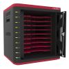 Rocstor VTSC10-01 portable device management cart/cabinet Desktop & wall mounted Black, Red4
