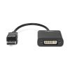 Rocstor Y00DVI-BK video cable adapter DVI-I DisplayPort Black2